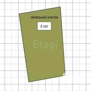 Дача 50м², 1-этажный, участок 6 сот.  
