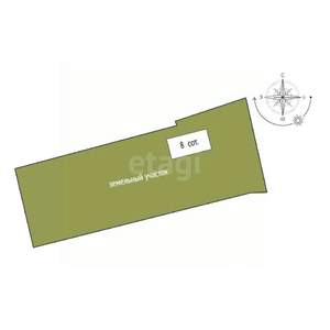 Дача 30м&sup2;, 1-этажный, участок 8 сот.  