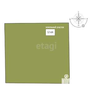Дом 200м&sup2;, 2-этажный, участок 12 сот.  