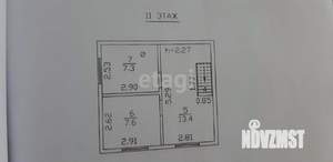 Дача 61м&sup2;, 2-этажный, участок 7 сот.  