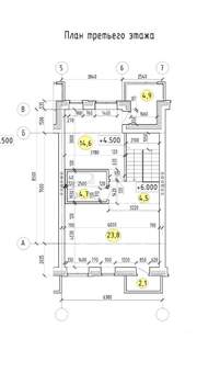 Таунхаус 170м², 3-этажный, участок 2 сот.  