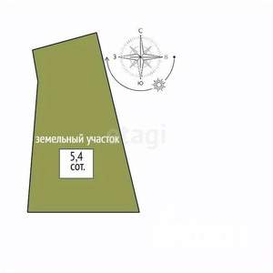 Дом 150м², 2-этажный, участок 5 сот.  