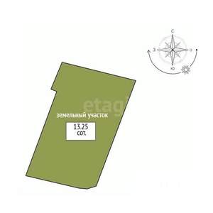 Дом 104м&sup2;, 2-этажный, участок 13 сот.  