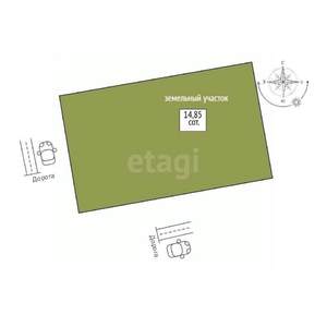 Дом 150м&sup2;, 2-этажный, участок 6 сот.  