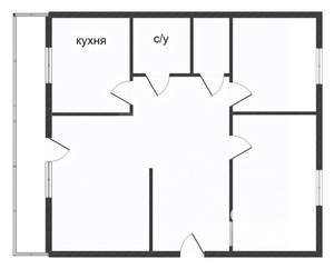 3-к квартира, на длительный срок, 60м2, 5/5 этаж