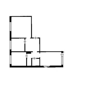 3-к квартира, вторичка, 62м2, 4/9 этаж