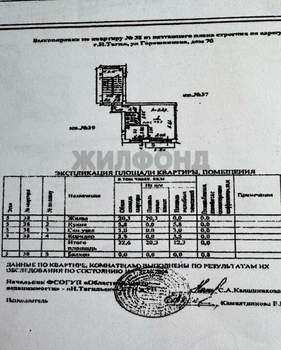 1-к квартира, вторичка, 33м2, 5/5 этаж