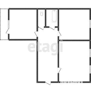 3-к квартира, вторичка, 62м2, 9/9 этаж
