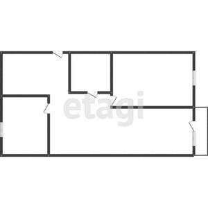 2-к квартира, вторичка, 44м2, 3/5 этаж