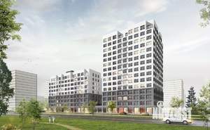3-к квартира, строящийся дом, 66м2, 2/15 этаж