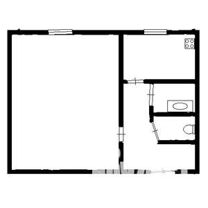 1-к квартира, вторичка, 31м2, 2/5 этаж