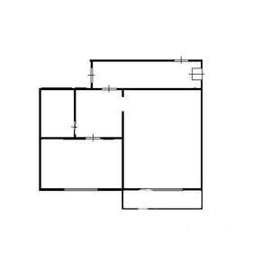 1-к квартира, вторичка, 50м2, 9/9 этаж
