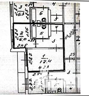1-к квартира, вторичка, 28м2, 4/9 этаж