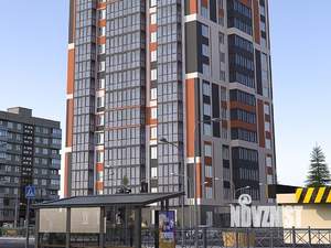 2-к квартира, строящийся дом, 59м2, 10/15 этаж