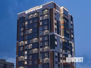 2-к квартира, строящийся дом, 59м2, 13/15 этаж