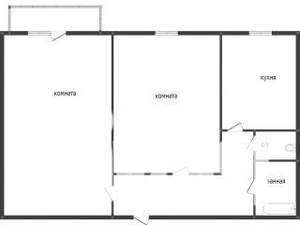 2-к квартира, вторичка, 52м2, 4/9 этаж