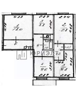 4-к квартира, вторичка, 81м2, 8/9 этаж