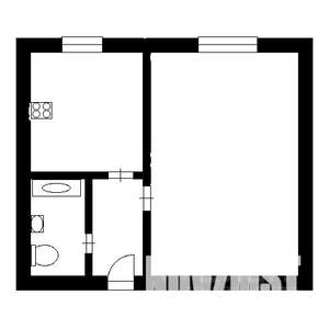 1-к квартира, вторичка, 35м2, 1/9 этаж
