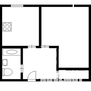 1-к квартира, вторичка, 37м2, 4/5 этаж