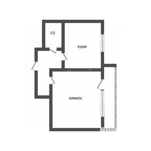 1-к квартира, вторичка, 37м2, 14/16 этаж