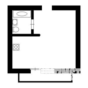 1-к квартира, вторичка, 24м2, 4/10 этаж