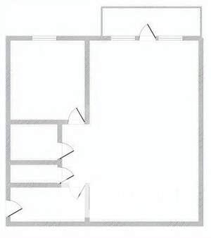 1-к квартира, вторичка, 32м2, 5/5 этаж