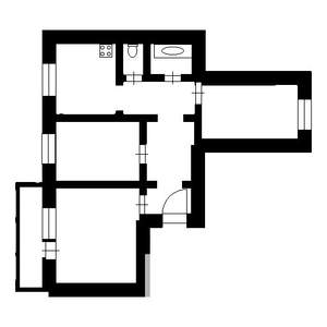 3-к квартира, вторичка, 62м2, 7/9 этаж