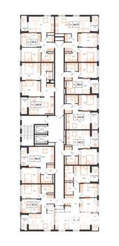 3-к квартира, вторичка, 88м2, 6/15 этаж