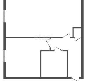 1-к квартира, вторичка, 40м2, 5/9 этаж