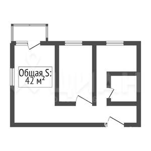 2-к квартира, вторичка, 41м2, 5/5 этаж