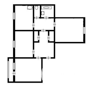 4-к квартира, вторичка, 74м2, 2/9 этаж