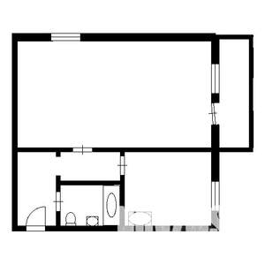 1-к квартира, вторичка, 30м2, 4/5 этаж