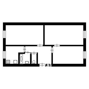 3-к квартира, вторичка, 65м2, 3/5 этаж