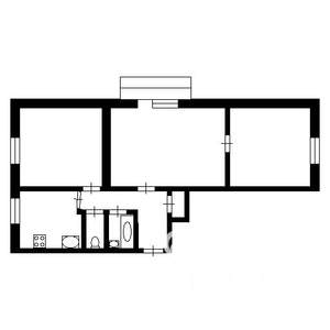 3-к квартира, вторичка, 64м2, 3/3 этаж