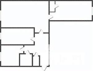 3-к квартира, вторичка, 59м2, 1/5 этаж