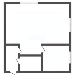 1-к квартира, вторичка, 31м2, 1/5 этаж