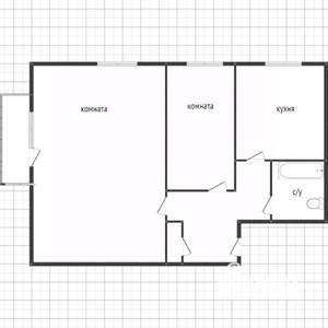 2-к квартира, вторичка, 42м2, 2/5 этаж