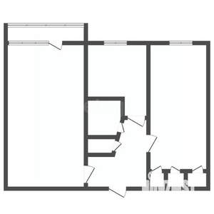 2-к квартира, вторичка, 43м2, 5/5 этаж
