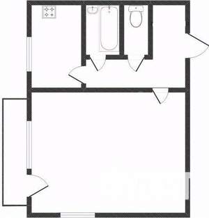 1-к квартира, вторичка, 39м2, 7/9 этаж