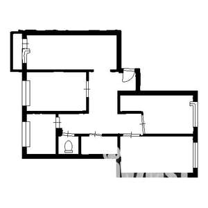 4-к квартира, вторичка, 74м2, 4/9 этаж