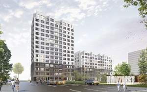 3-к квартира, строящийся дом, 67м2, 15/15 этаж