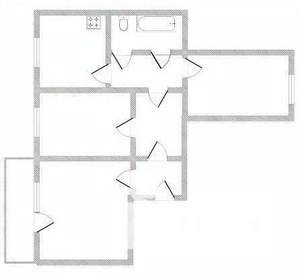 3-к квартира, вторичка, 65м2, 9/9 этаж
